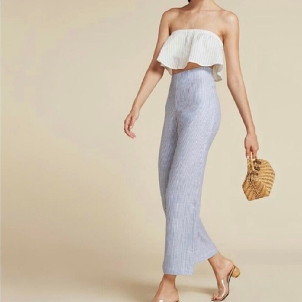 Reformation linen pants size 4